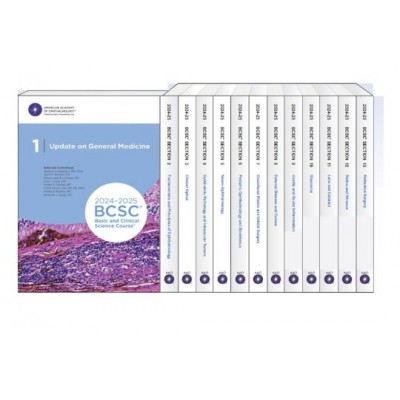 20245-25 Basic And Clinical Science Course (BCSC); 13 Volumes Set by American Academy of Ophthalmology