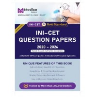 INI CET Solved Question Papers (2020-2026);1st Edition 2026 by Dr Abhishek Gupta