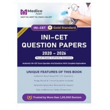 INI CET Solved Question Papers (2020-2026);1st Edition 2026 by Dr Abhishek Gupta