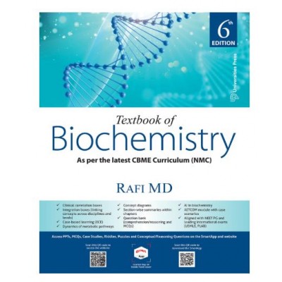 Textbook of Biochemistry;6th Edition 2026 By Rafi MD
