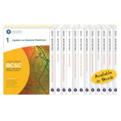 Basic And Clinical Science Course:2022-23 (13 Volumes Set) by American Academy of Ophthalmology