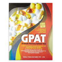 GPAT Graduate Pharmacy Aptitude Test;22nd Edition 2021 By Dr. Mohd. Ali & Dr. A.A. Siddiqui