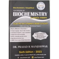 Textbook of Biochemistry for Medical Students: 6th Edition 2023 By Prasad R Manjeshwar