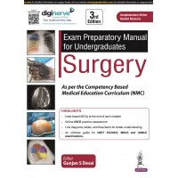 Exam Preparatory for Undergraduates Surgery:3rd (Reprint)Edition 2024 By Gunjan Desai
