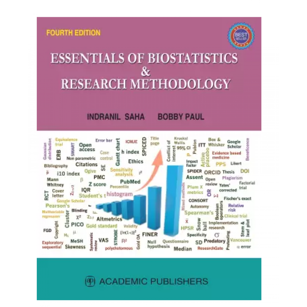 Essentials of Biostatistics & Research Methodology;4th Edition 2023 By Indranil Saha & Bobby Paul