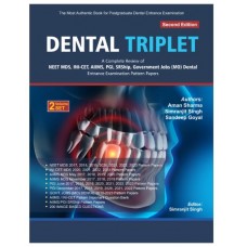 DENTAL TRIPLET:A Complete Review of NEET MDS, INI-CET, AIIMS, PGI, SRShip, Government Jobs (MO) Dental Entrance Examination Papers;2nd Edition 2023 by Aman Sharma, Simranjit Singh, Sandeep Goyal