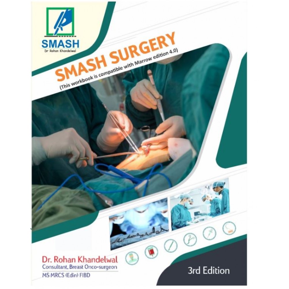 Smash Surgery Workbook-3.0 Edition 2020 by Dr.Rohan Khandelwal