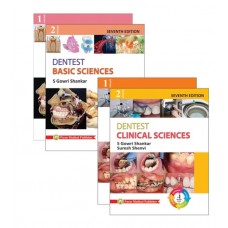 Dentest Basic Sciences 7th Revised/2020 + Dentest Clinical Sciences 7th/2019 (4 Vols Set) By S Gowri Shankar & Suresh Shenvi