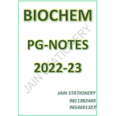 Biochemistry Dams PG Hand Written (Colored )Notes; 2022-23