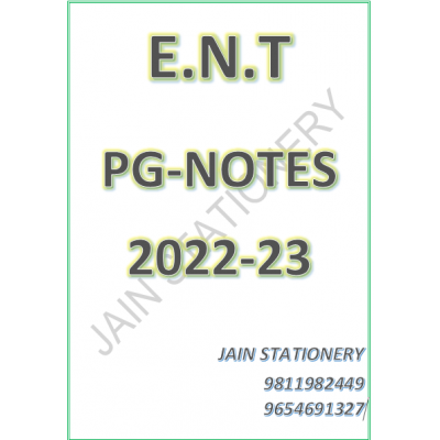 E.N.T DAMS PG-Hand Written (Colored) Notes 2022-23