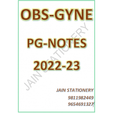 Obstetrics & Gynecology DAMS PG-Hand Written (Colored) Notes 2022-23