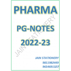 Pharmacology DAMS PG-Hand Written (Colored )Notes 2022-23