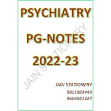 Psychiatry DAMS PG-Hand Written (Colored ) Notes 2022-23