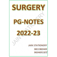 Surgery DAMS PG-Hand Written (Colored ) Notes 2022-23