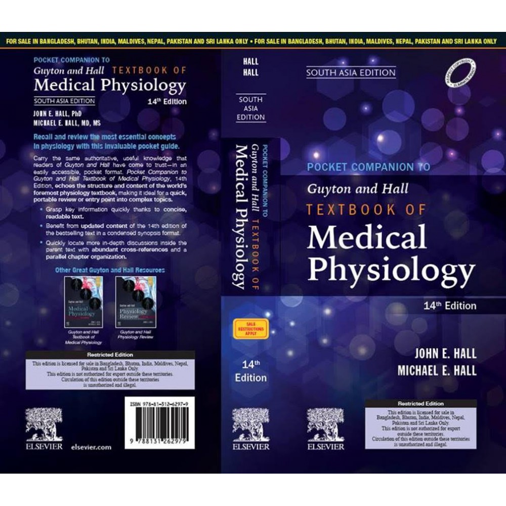 Pocket Companion to Guyton and Hall Textbook of Medical Physiology;14th (South Asia Edition) 2020 By John E. Hall
