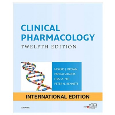 Clinical Pharmacology(International Edition);12th Edition 2018 By Morris J.Brown