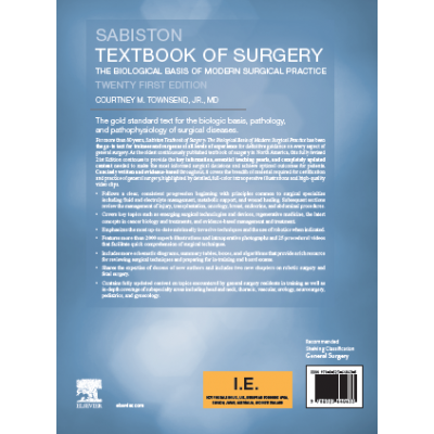 Sabiston Textbook of Surgery;21st(International) Edition 2021 by Townsend 