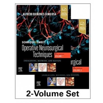 Schmidek and Sweet:Operative Neurosurgical Techniques (2 Volume Set);7th Edition 2021 By Alfredo Quinones-Hinojosa