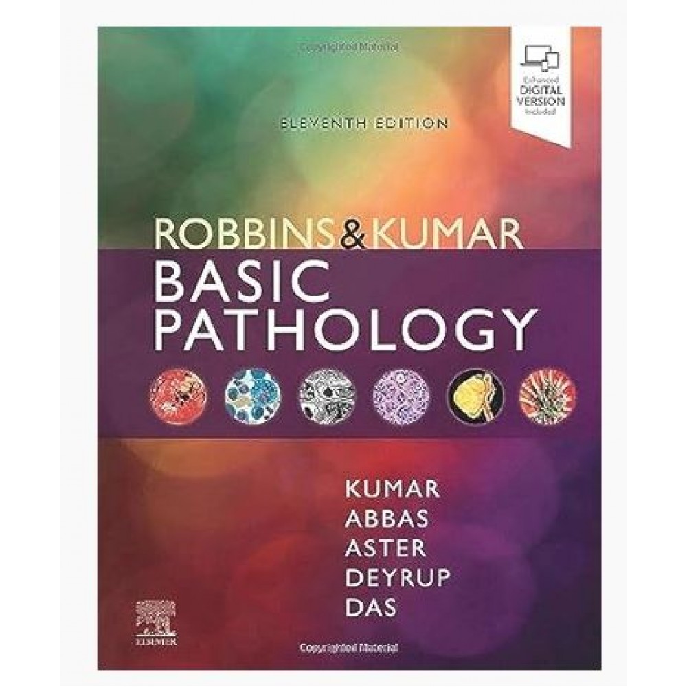 Robbins And Kumar Basic Pathology (with Access Code);11th Edition 2023 by Kumar & Abbas