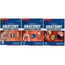 Textbook of Anatomy (Volume 1,2,and 3 Set); 4th Edition 2023 By Vishram Singh