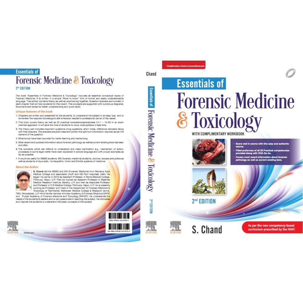 Essentials of Forensic Medicine & Toxicology;2nd Edition 2023 By Suresh Chand