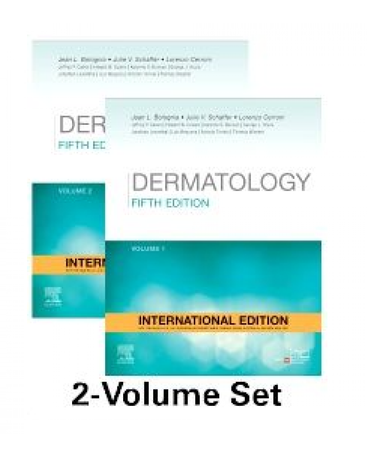 Dermatology (2 Volumes Set); 5th (International) Edition 2024 by Jean L. Bolognia