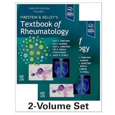 Firestein & Kelley’s Textbook of Rheumatology(2-Volume Set);12th Edition 2025 By Gary S.Firestein & Iain B McInnes