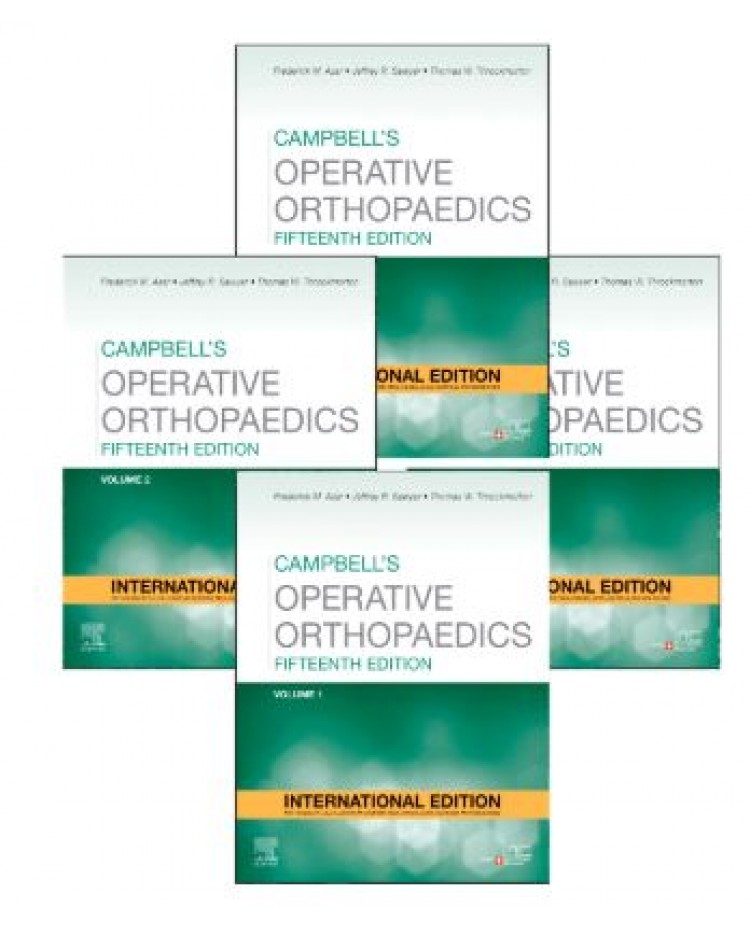 Campbells Operative Orthopaedics(4 Vols Set);15th (International) Edition 2026 by Frederick M. Azar, Jeffrey Sawyer & Thomas Throckmorton