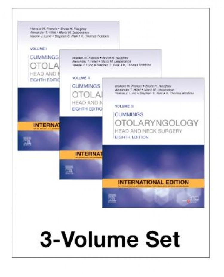 Cummings Otolaryngology Head and Neck Surgery(3Vols Set);8th(International) Edition 2026 by Howard W. Francis & Bruce H. Haughey