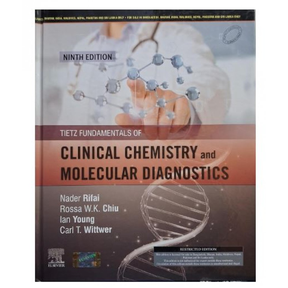 Tietz Fundamentals of Clinical Chemistry and Molecular Diagnostics;9th (South Asia) Edition 2026 by Nader Rifai