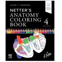 Netter's Anatomy Coloring Book;4th Edition 2026 By John T.Hansen