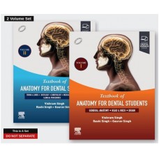 Textbook of Anatomy For Dental Students (2-Volume Set);1st Edition 2026 by Vishram Singh