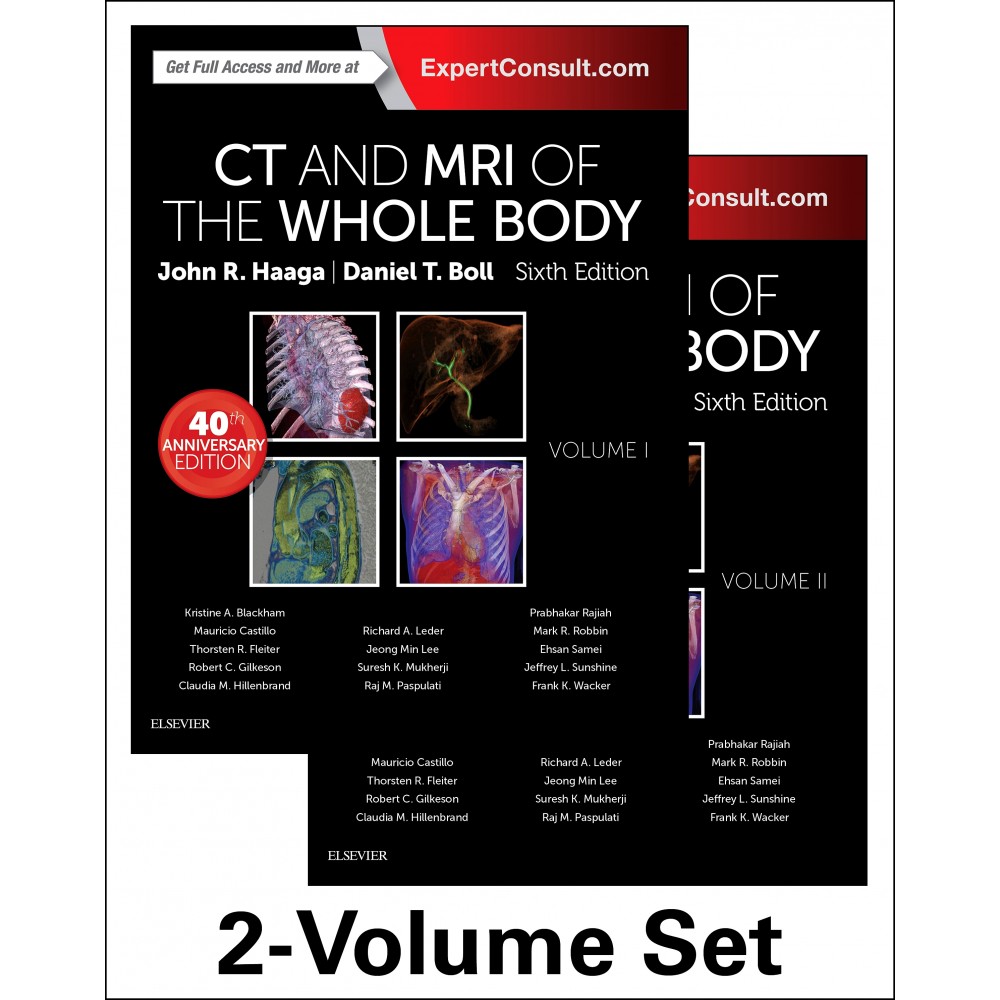CT And MRI of The Whole Body(2-Volume Set);6th Edition 2016 by by John R. Haaga & Daniel Boll