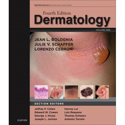 Dermatology:(2-Volume Set);4th Edition 2018 By Jean L.Bolognia & Lorenzo Cerroni 
