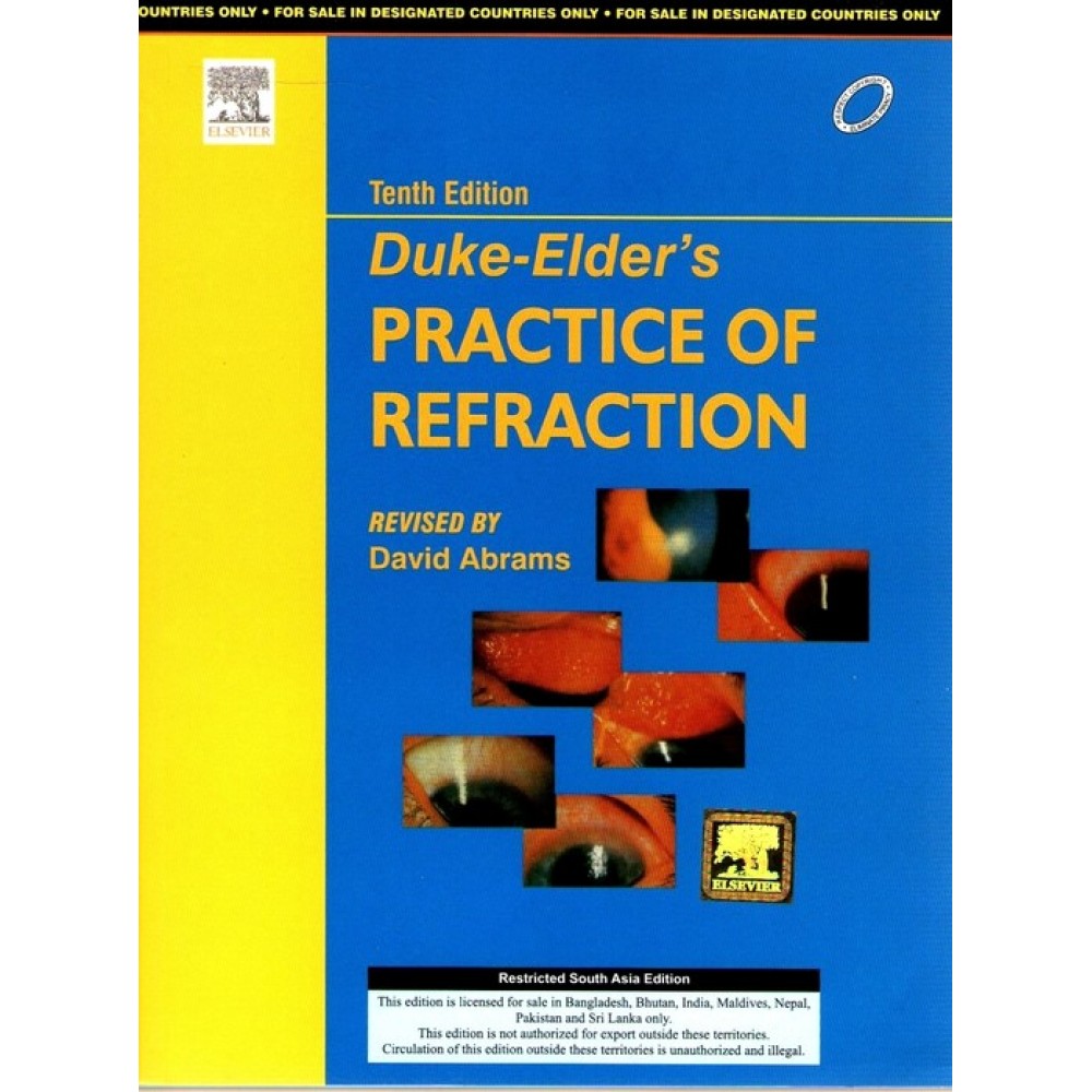 Duke-Elder's Practice of Refraction;10th Edition 1993 By David Abrams