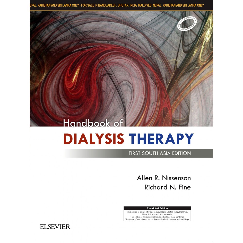 Handbook of Dialysis Therapy;1st(South Asia)Edition 2017 By Allen R. Nissenson & Richard E. Fine