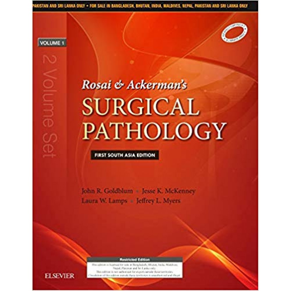 Rosai and Ackerman's Surgical Pathology (2 Volume Set); 1st South Asia Edition 2018 by John Goldblum