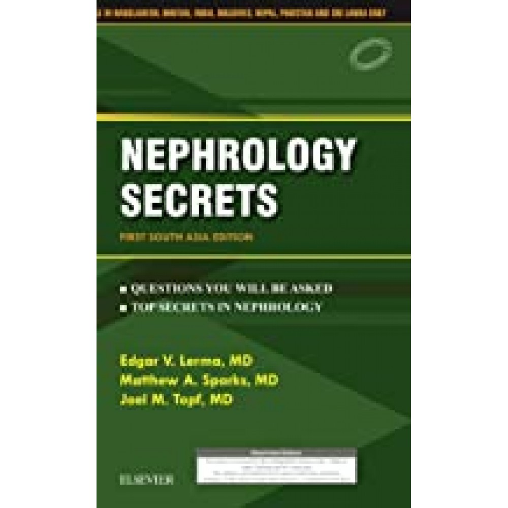 Nephrology Secrets;SAE 2018 By Edgar v Lerma Mathew A. Sparks