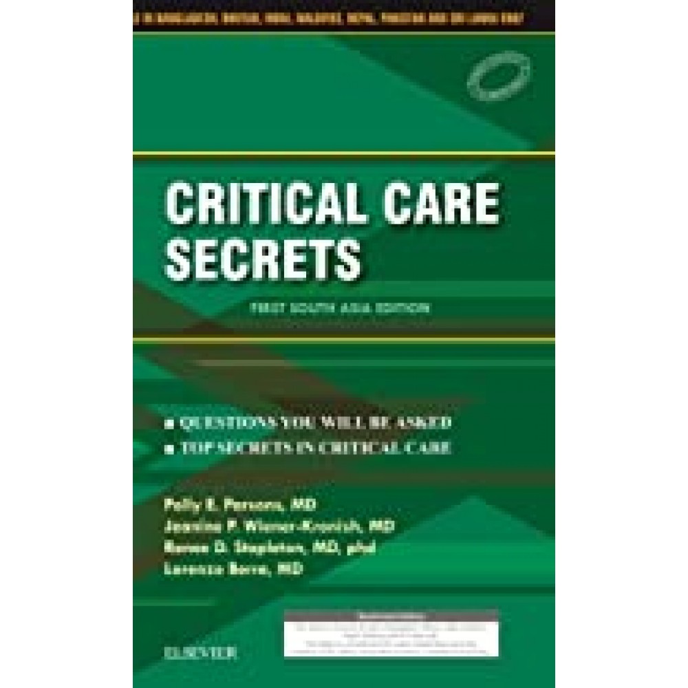 Critical Care Secrets: First South Asia Edition 2018 By Parsons