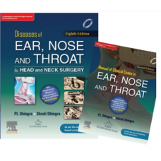 Diseases of Ear, Nose & Throat and Head & Neck Surgery;8th Edition 2021 (Complimentary: Manual of Clinical Cases in Ear, Nose and Throat, 2e)