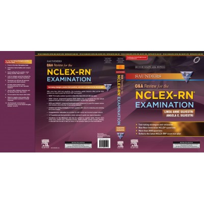 Saunder's Q&A Review For The NCLEX-RN Eaxmintion;8th (2nd South Asia) Edition 2021 By Liand Anne Silvestri
