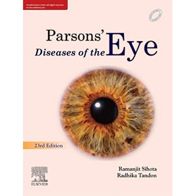 Parsons Diseases of the Eye;23rd Edition 2019 By Ramanjit Sihota & Radhika Tandon
