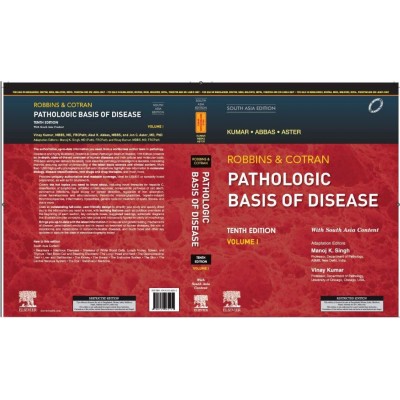 Robbins And Cotran Pathologic Basis of Disease;10th(South Asia) Edition 2020(2 Vols Set) By Vinay Kumar,Abul K. Abbas & Jon C Aster