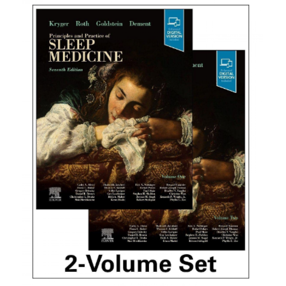 Principles and Practice of Sleep Medicine (2 Vols set);7th Edition 2022 By Meir H.Kryger & Thomas Roth