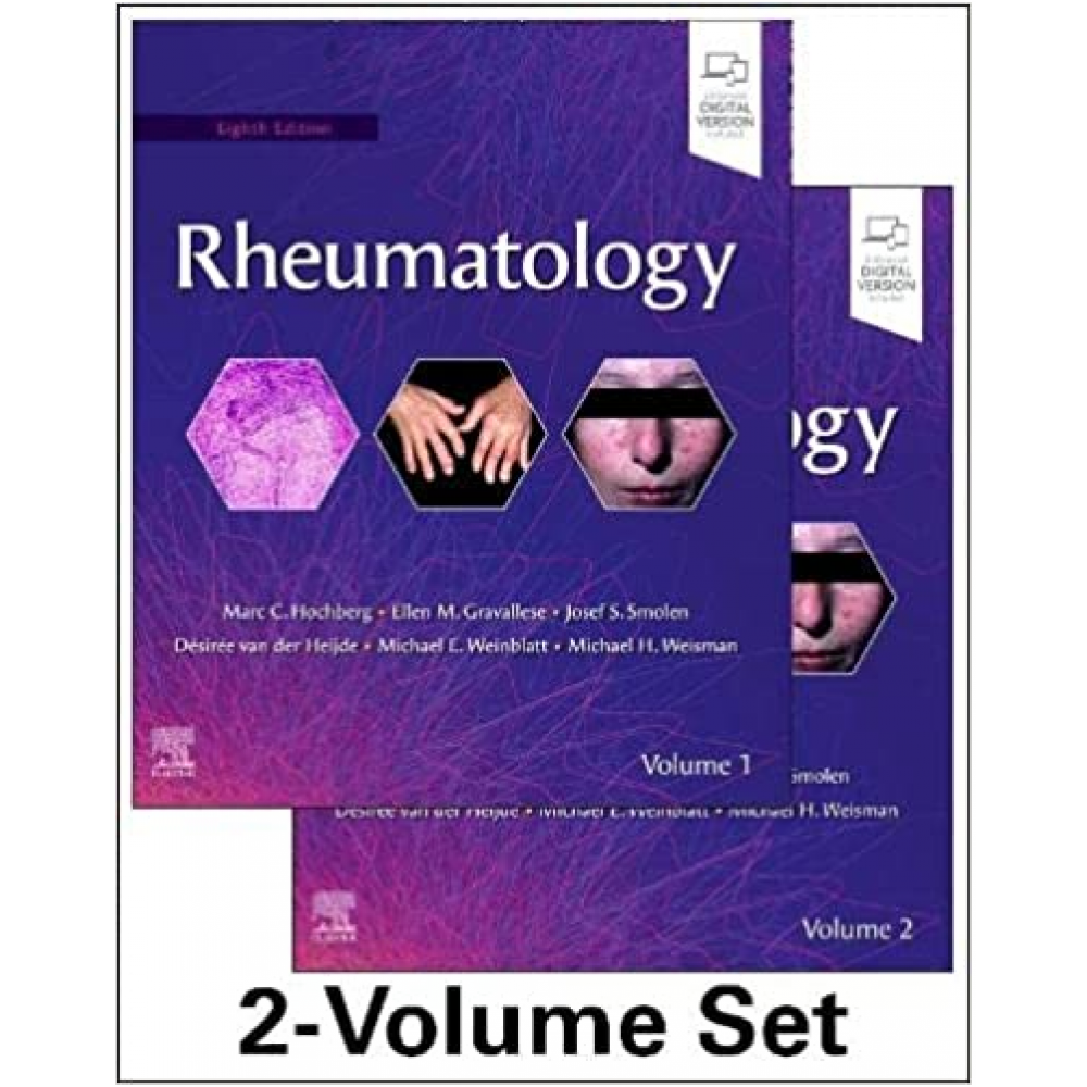 Rheumatology (2-Volume Set); 8th Edition 2023 by Marc C. Hochberg & Josef S. Smolen