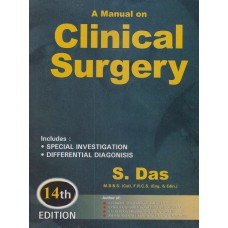 A Manual On Clinical Surgery;14th Edition 2019 By S.Das