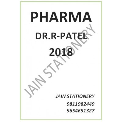 Pharmacology PG Notes 2018 By R.Patel
