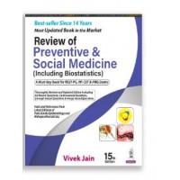 Review of Preventive & Social Medicine (Including Biostatistics);15th Edition 2023 by Vivek Jain