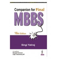 Companion for Final MBBS;16th Edition 2025 by Singi Yatiraj & Roopali Somani