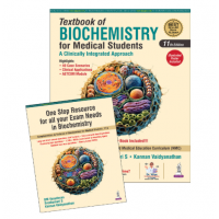 Textbook of Biochemistry for Medical Students (A Clinically Integrated Approach);11th Edition 2025 by DM Vasudevam & Sreekuamri S & Kannan Vaidyanathan